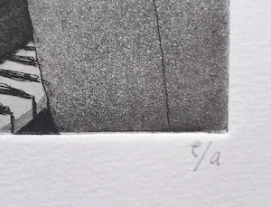 Alphons Freijmuth - Zonder Titel - Ets/Aquatint - E.A. - 66 x 50 cm kopen? Bied vanaf 50!
