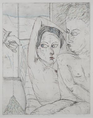 Henk Visch - Kleurenets, Al het naderen nr.1 - Ingelijst kopen? Bied vanaf 1!