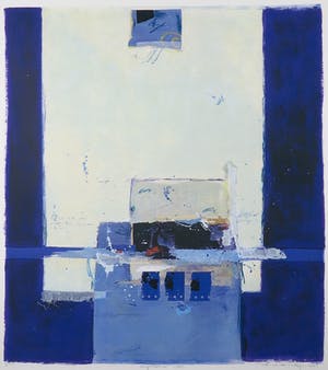 Ron van der Werf - Zeefdruk, Mysterie II - Ingelijst kopen? Bied vanaf 1!