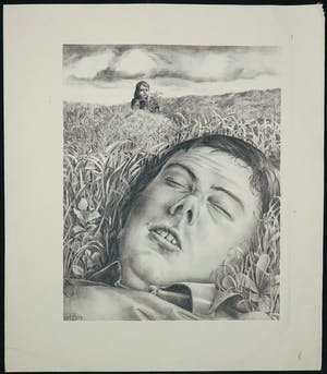 Wout van Vliet - Lot van twee litho's kopen? Bied vanaf 35!