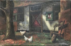 Niet of onleesbaar gesigneerd - Boerenerf Haarzuilens kopen? Bied vanaf 1!