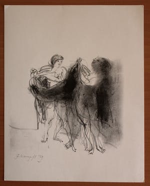 Jaap Kruijff - Litho - naakte dames kopen? Bied vanaf 25!