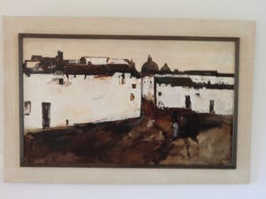 Jan Rijlaarsdam - Stadsgezicht (Zuid Spanje) kopen? Bied vanaf 800!