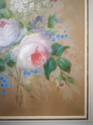 Auguste Graux - Bloemen. Boeket. Rozen. kopen? Bied vanaf 449!