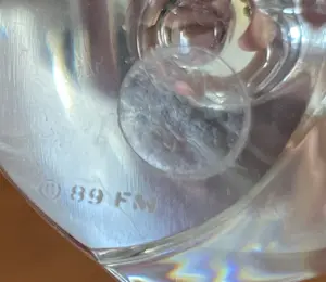 FM Konstglas - Drie design kristallen kandelaren kopen? Bied vanaf 35!