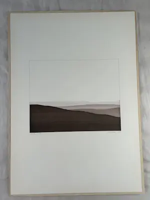 Claudia Keller - Berglandschap grijsbruin kopen? Bied vanaf 50!