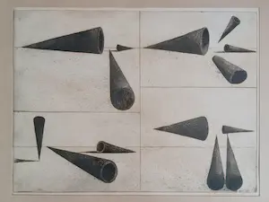 Frederik van Batenburg - Abstracte compositie, kopen? Bied vanaf 45!