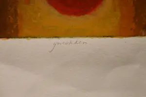 Jan van Delft - Gevelteken - Abstracte Zeefdruk - Oplage 120/120 kopen? Bied vanaf 40!