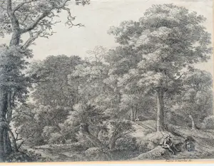 Anthonie Waterloo - Arcadisch landschap kopen? Bied vanaf 65!