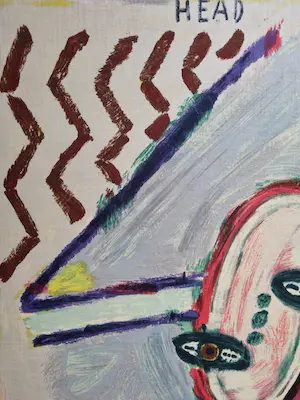 Reinier Lucassen - Head - Denken is het Oog kopen? Bied vanaf 50!