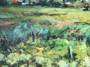 Toon de Haas - Expressionistisch landschap kopen? Bied vanaf 295!