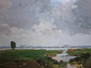 Jaap Sax - Polderlandschap kopen? Bied vanaf 975!