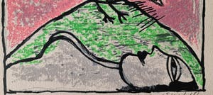 Corneille - gesigneerde zeefdruk in prachtige staat , met passe-partout kopen? Bied vanaf 140!
