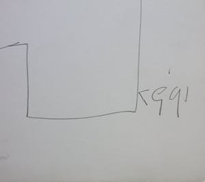 Klaas Gubbels - potloodtekening: kan - 1991 kopen? Bied vanaf 99!