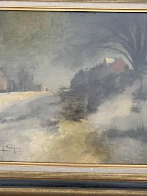 Gérard Moortgat - Winterlandschap kopen? Bied vanaf 250!