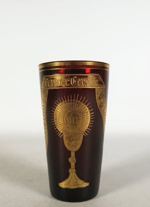 Heiligenbeeld - Lot van drie religieuze objecten kopen? Bied vanaf 30!