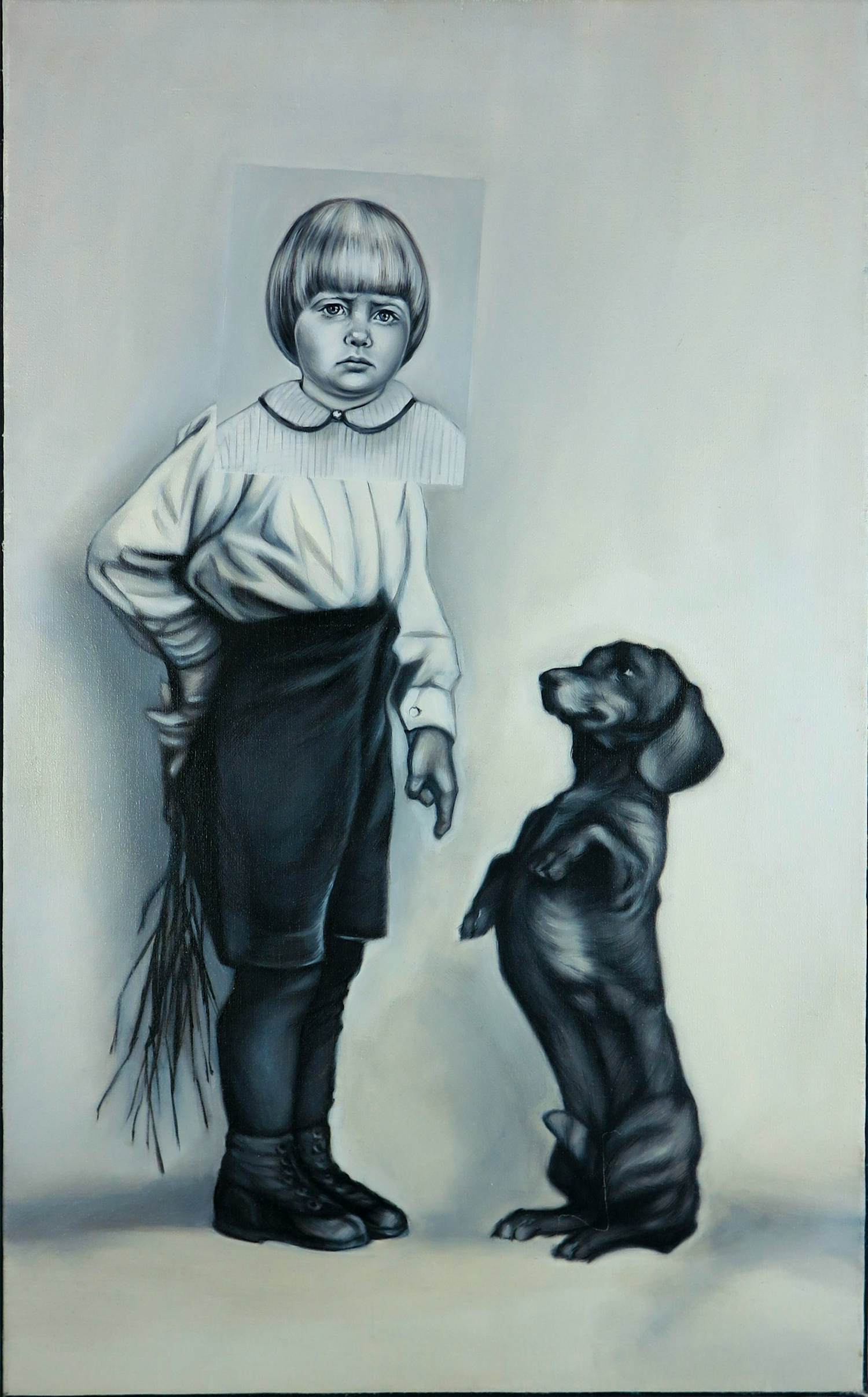 Cisca Bogman - Olieverf op doek, Zelfportret kopen? Bied vanaf 100!