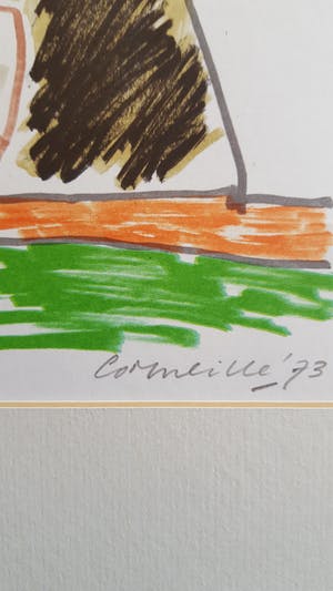 Corneille - BIEDEN VANAF 1 EURO Zeefdruk uit 1973 kopen? Bied vanaf 1!