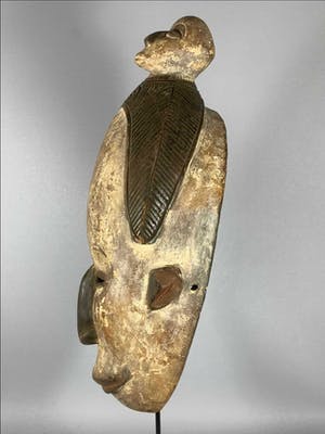 Ibibio - Tribal Used African Ibibio Mask - Nigeria. kopen? Bied vanaf 35!