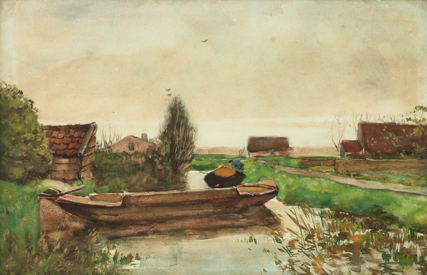 Willem de Zwart - In de polder verkocht voor € 135!