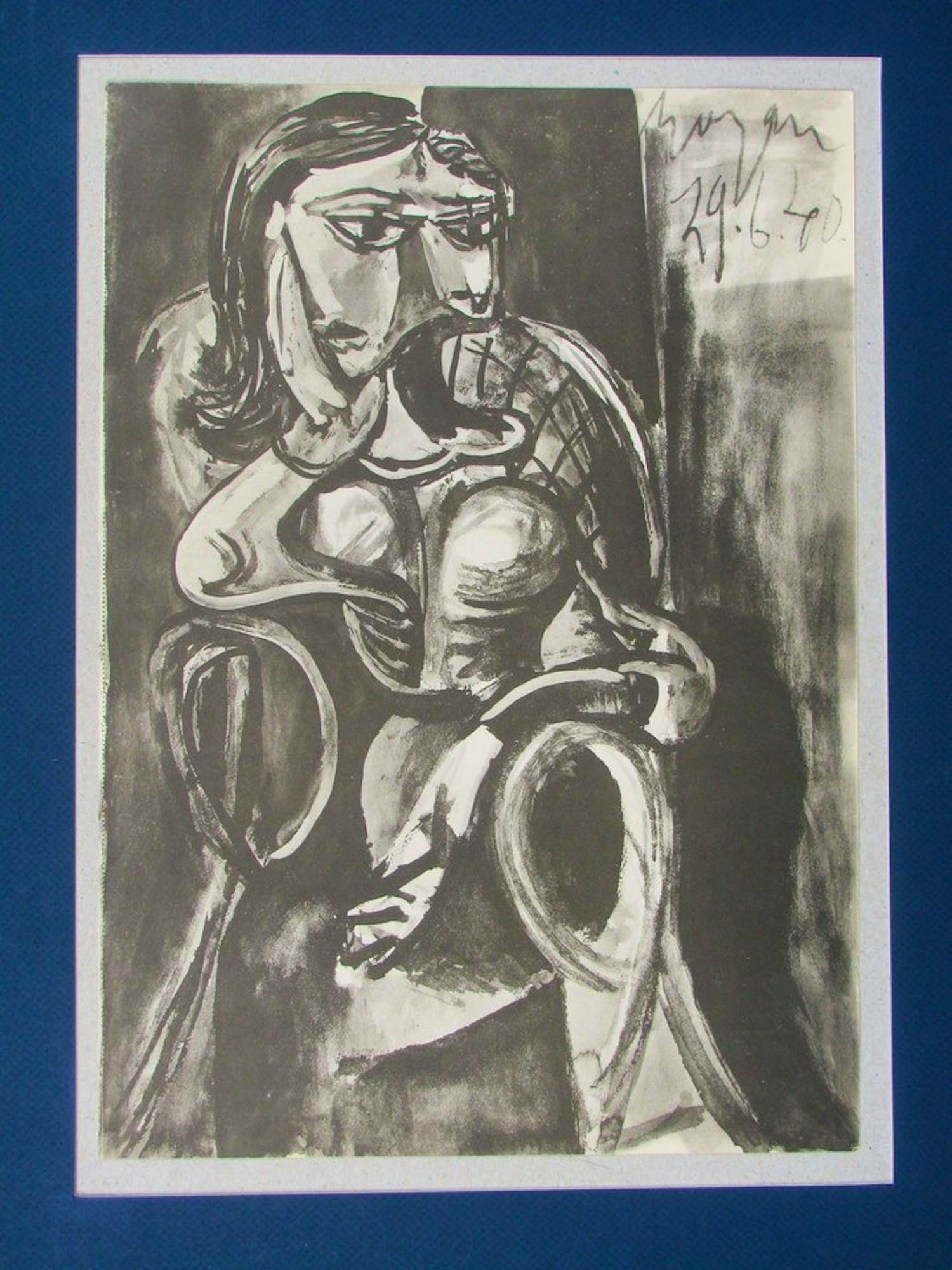 Pablo Picasso - DORA MAAR im FAUTEUL . kopen? Bied vanaf 250!