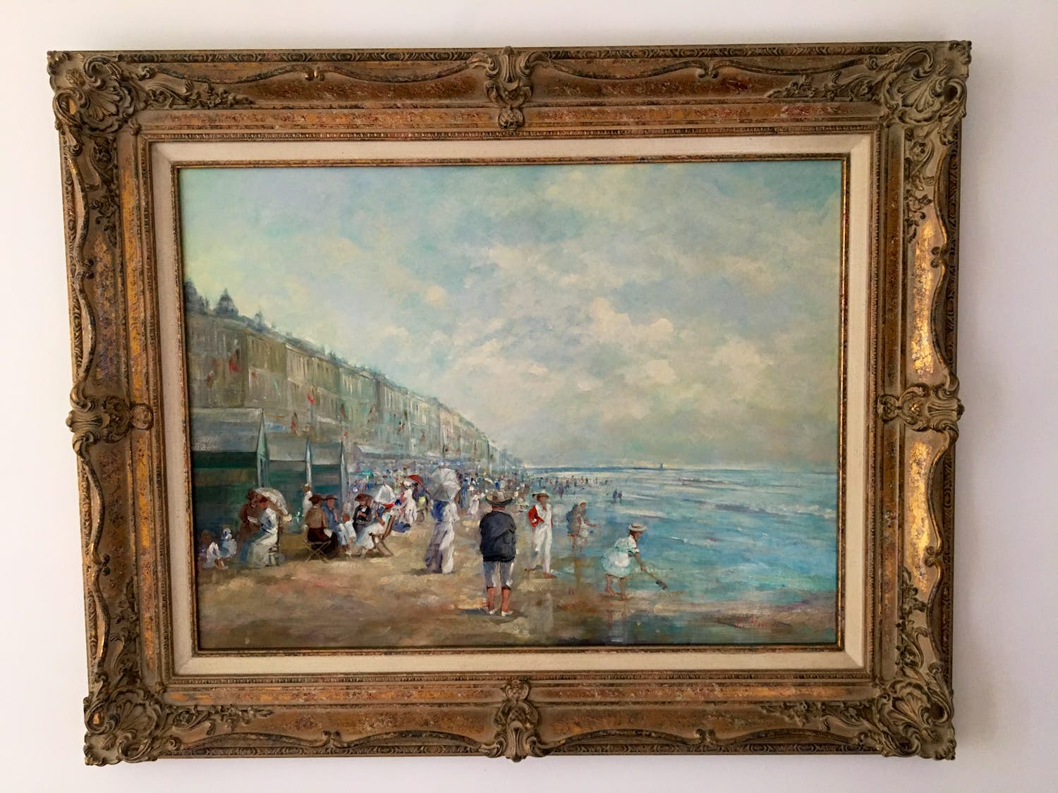 Jan Hovener - Strand bij Knokke kopen? Bied vanaf 1500!