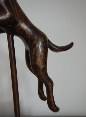 Brons (Onbekend) - Springende hond kopen? Bied vanaf 45!