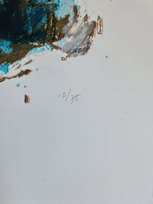 Theo Onnes - Zeefdruk. Titel. "Cow 1 ( Groot ) kopen? Bied vanaf 80!