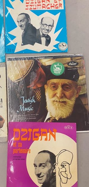 Various artists - Diverse LP's met Joodse muziek /theater kopen? Bied vanaf 1!