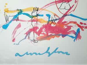 Anton Heyboer - Anton Heyboer (1924-2005) - Man dier systeem en onschuld verkocht voor € 1!