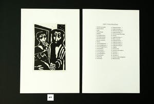 Aad de Haas - 36 stuks passieprenten - ingelijst - 1968 kopen? Bied vanaf 375!