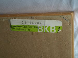 Cees Kortlang - Ingelijste kleurenets , Ontsnapping– gesigneerd – nr 7 van 15 ex. - 1968 kopen? Bied vanaf 65!