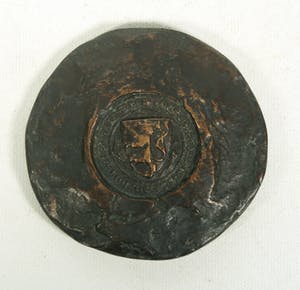 Brons (Onbekend) - Bronzen penning, Ridder kopen? Bied vanaf 20!