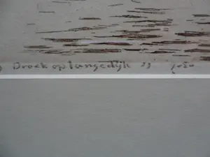 Willem Hopman - Ets, Zicht op Broek op Langedijk. kopen? Bied vanaf 35!