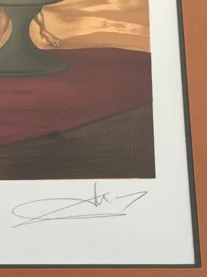 Salvador Dali - Mercado de esclavos con busto invisible de Voltaire - 1981 kopen? Bied vanaf 645!