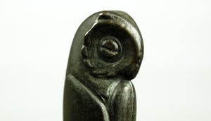 Brons (Onbekend) - Sculptuur van uil - gesigneerd Gaag kopen? Bied vanaf 159!