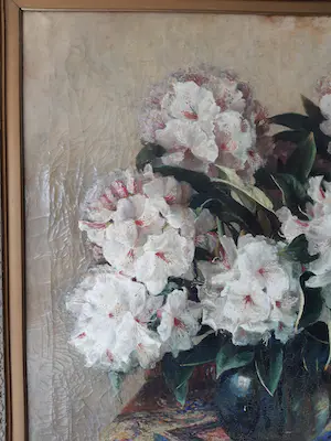 Berend Wolter Weyers - Stilleven vaas met bloemen kopen? Bied vanaf 100!