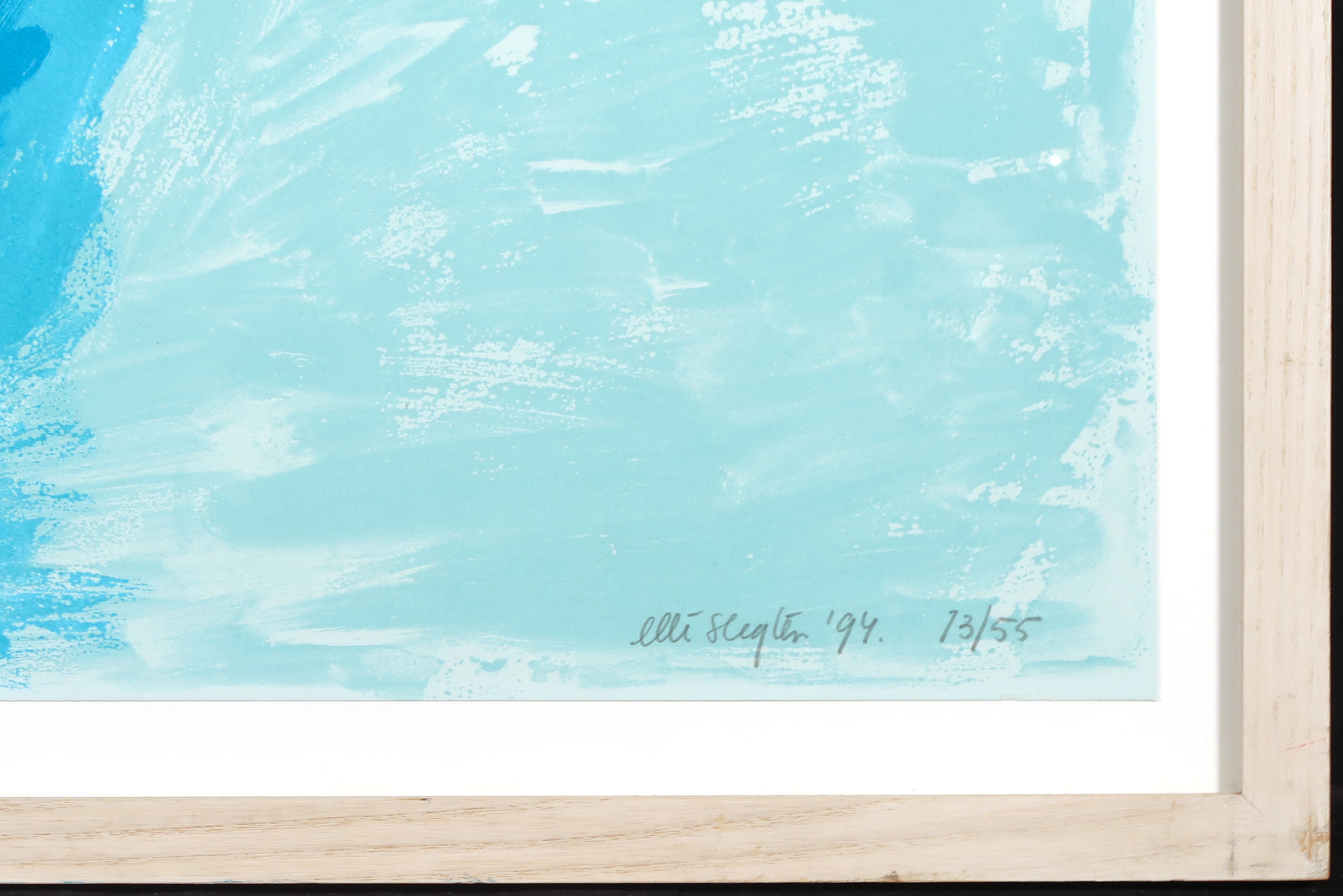 Ellie Slegten - Zeefdruk, Bloemen - Ingelijst kopen? Bied vanaf 1!