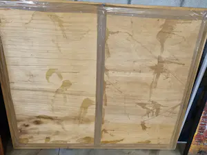 Jacob Zekveld - Excentrisch kruis met interieur. In de spiegel wellicht de komeet van Kidney kopen? Bied vanaf 20!