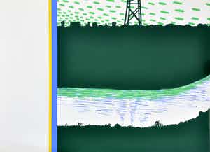 Roger Raveel - De Leie verkocht voor € 490!