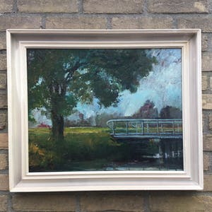 Niet of onleesbaar gesigneerd - Brug. kopen? Bied vanaf 1!