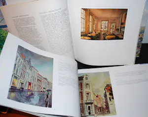 Leo Wisselink - schilderijen van Den Haag: 2 hardcovers > allebei gesigneerd kopen? Bied vanaf 50!