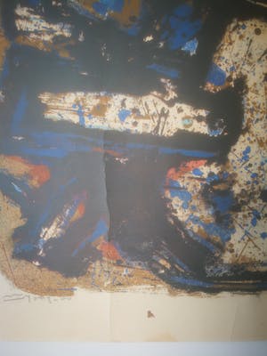 Wim Motz - Litho. Titel Kernelement. kopen? Bied vanaf 1!