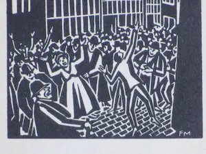 Frans Masereel - Feest in de stad - Houtsnede kopen? Bied vanaf 1!