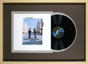 Pink Floyd - Album Wish You Were Here - Ingelijst verkocht voor € 1!