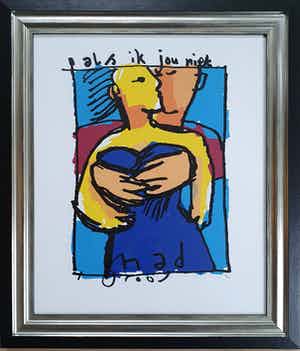 Herman Brood - Als ik jou niet had (Nieuw ingelijst) verkocht voor € 400!