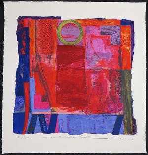 Jos Verwiel - Zeefdruk, Zonder titel kopen? Bied vanaf 1!