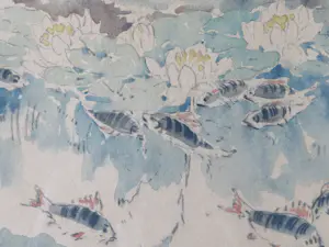 Niet of onleesbaar gesigneerd - Vissen in de sloot kopen? Bied vanaf 1!