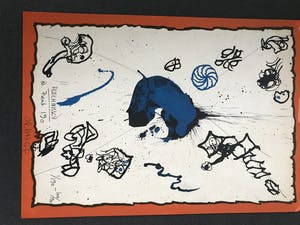 Pierre Alechinsky - 2 x een voorblad kopen? Bied vanaf 100!