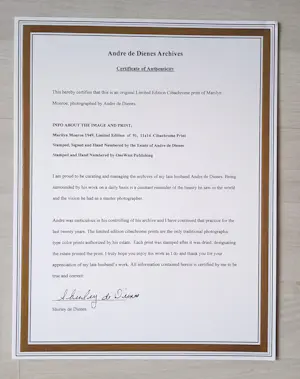 André De Dienes - Marilyn Monroe, 1949 - Auflage von 91 - drucksigniert kopen? Bied vanaf 500!